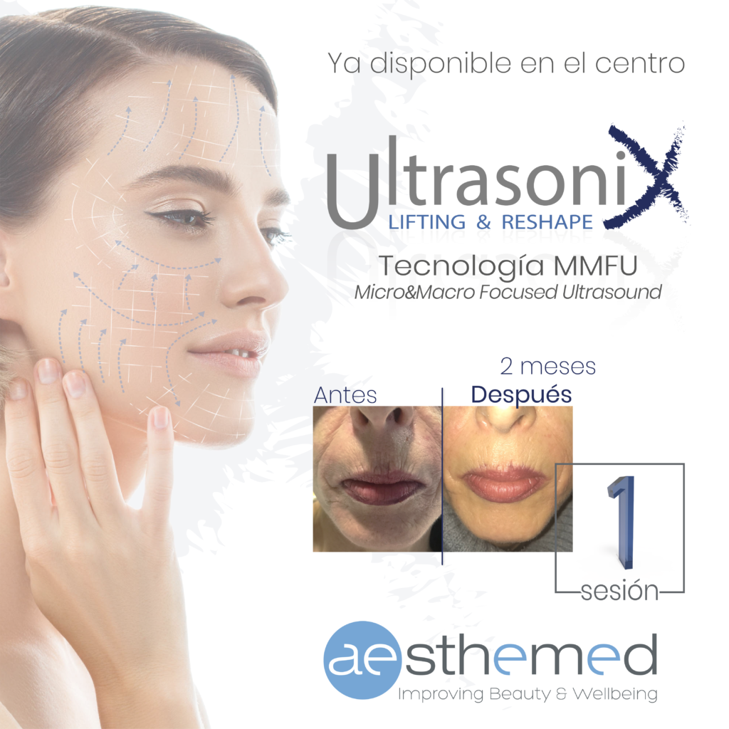 Ultrasonix Tratamiento ultrasonidos lifting facial sin cirugía en Tavernes de la Valldigna