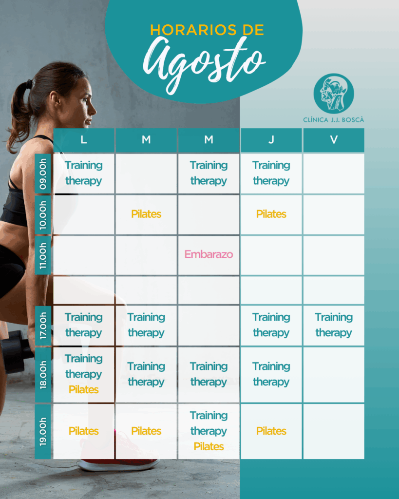Horarios clases Tavernes de la Valldigna
